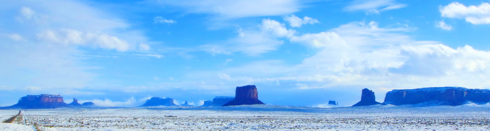 Monument Valley, Winterimpression ©Horst Reitz