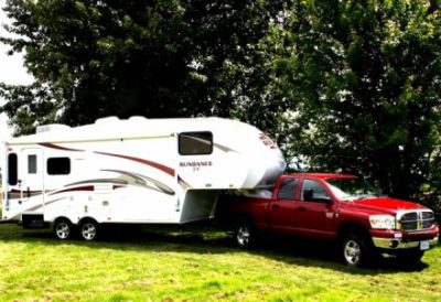 Camper in den USA mit Pick Up
