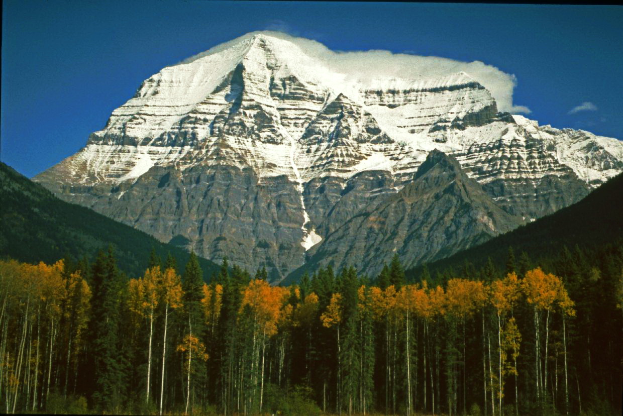 Kanada British Columbia Mount Robson 3954m Hoch, © Horst Reitz 1992