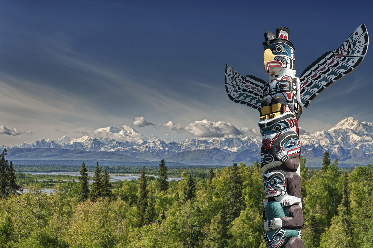 Kanada Totem Stamm ©123RF