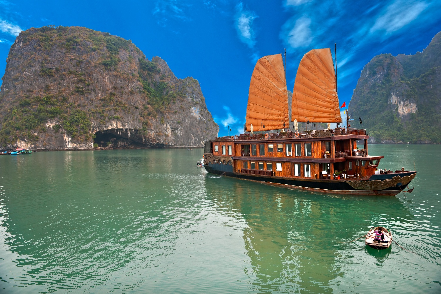 Vietnam Halong Bucht Hotelschiff ©123RF