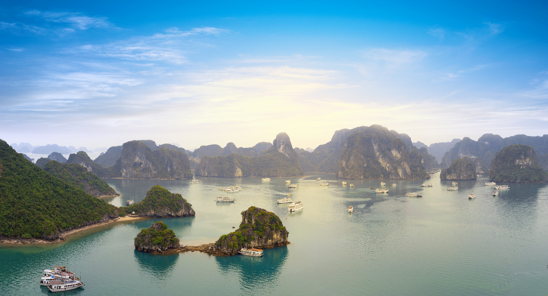 Vietnam Halong Bucht Panoramablick ©123RF